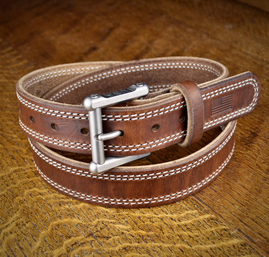 Patriot Double Stitched Belt